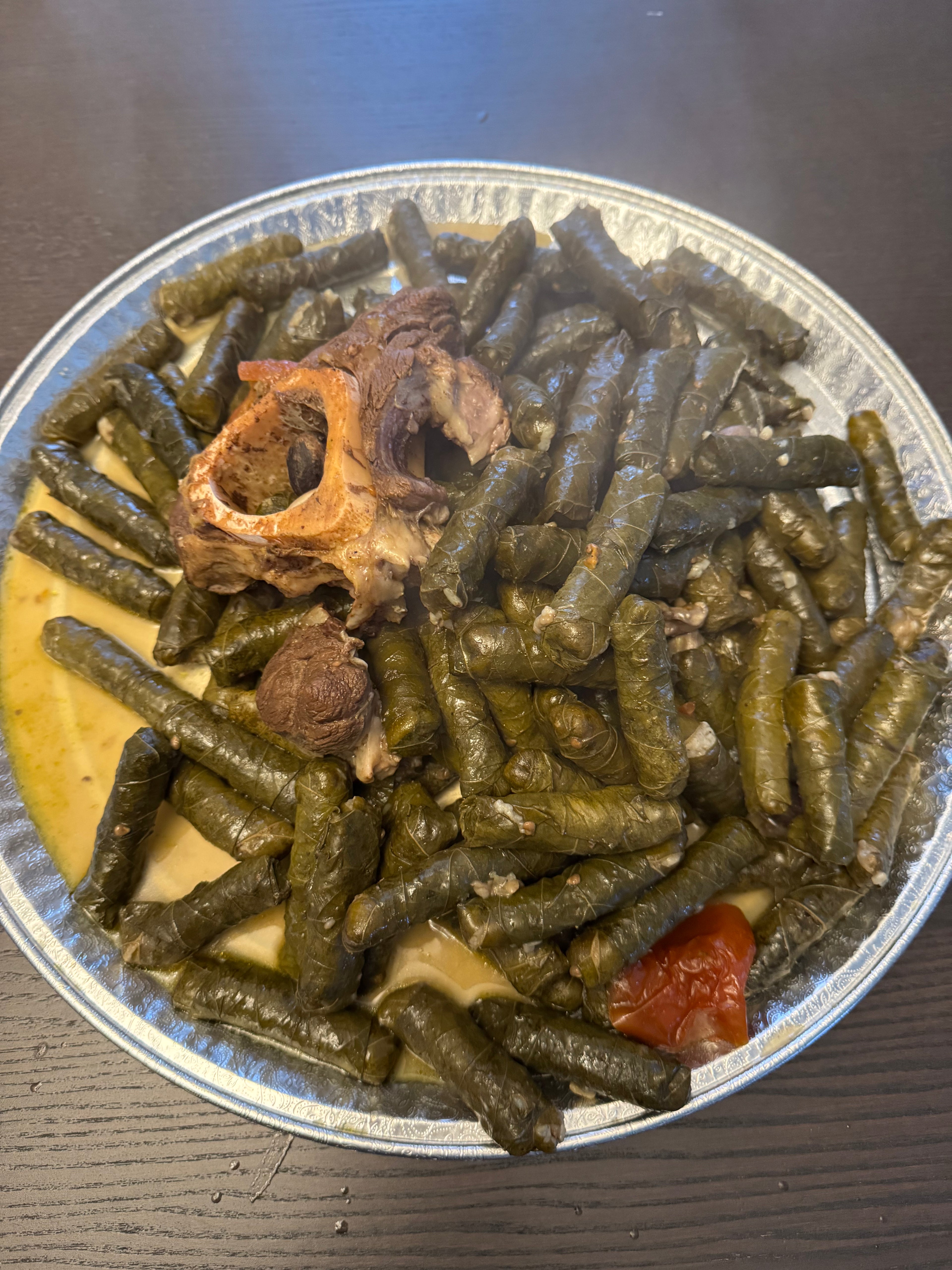 Grape leaves
